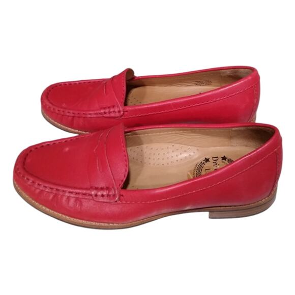 Copied - [H198] Driver Club USA Red Loafers, Women's Size 7 - Picture 4 of 7